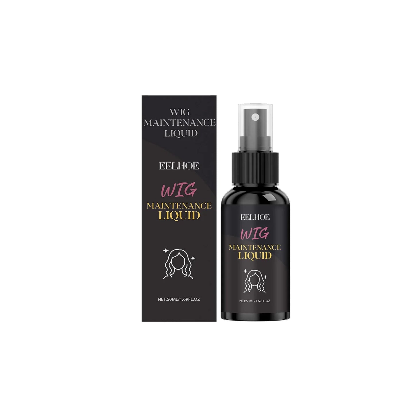 Eelhoe Coconut Oil Wig Volumizing Spray 50ml – Frizz Control