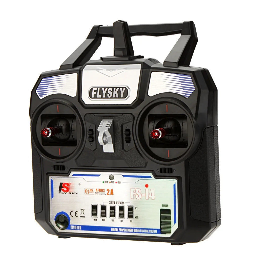 Flysky FS-i4 2.4GHz 4CH RC Transmitter + FS-A6 Receiver