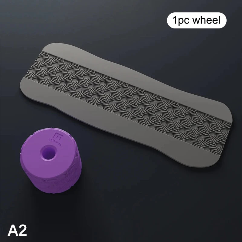 Clay Stamp Roller | Geometric Flower Texture Wheel for DIY Clay Art