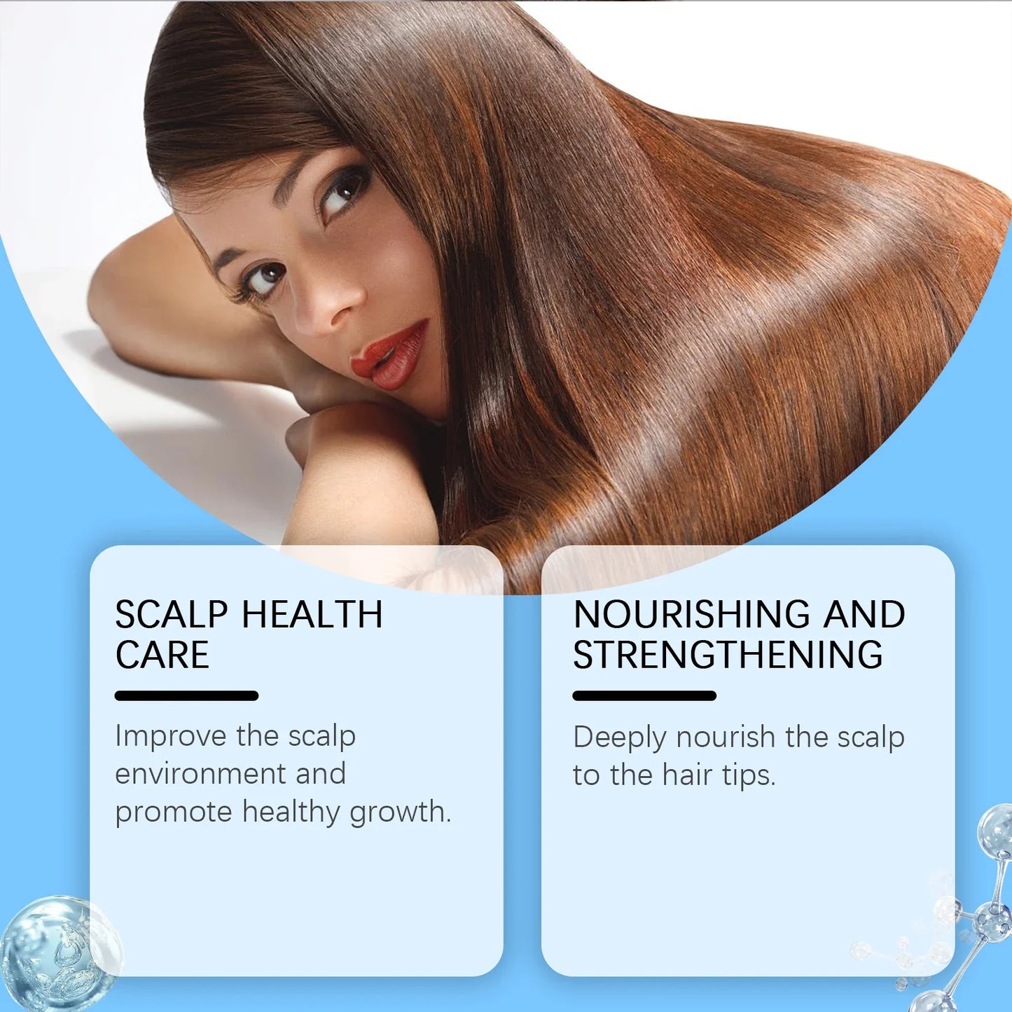 HOEGOA Copper Peptide Hair Growth Serum | Scalp & Frizz Care