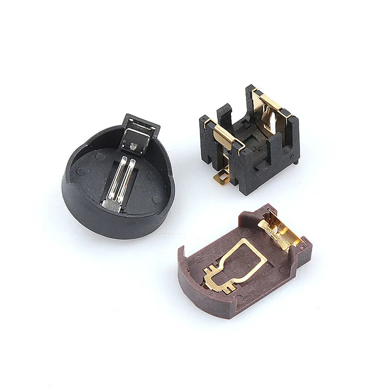 10PCS CR1220 CR1225 CR2025 CR2032 Button Battery Ibuw Socket Holder Battery Storage Box 2025 2032 Battery Organizer Peaceful Pleasures Health and Wellness