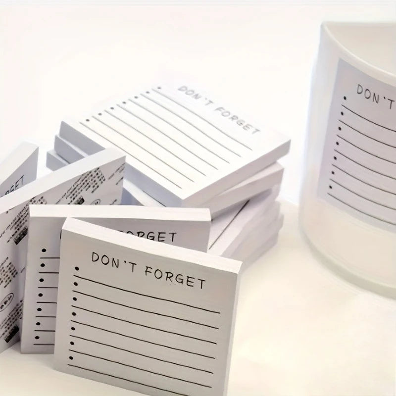 80-Sheet Self-Adhesive Sticky Notes – Memo Pads Home & Office