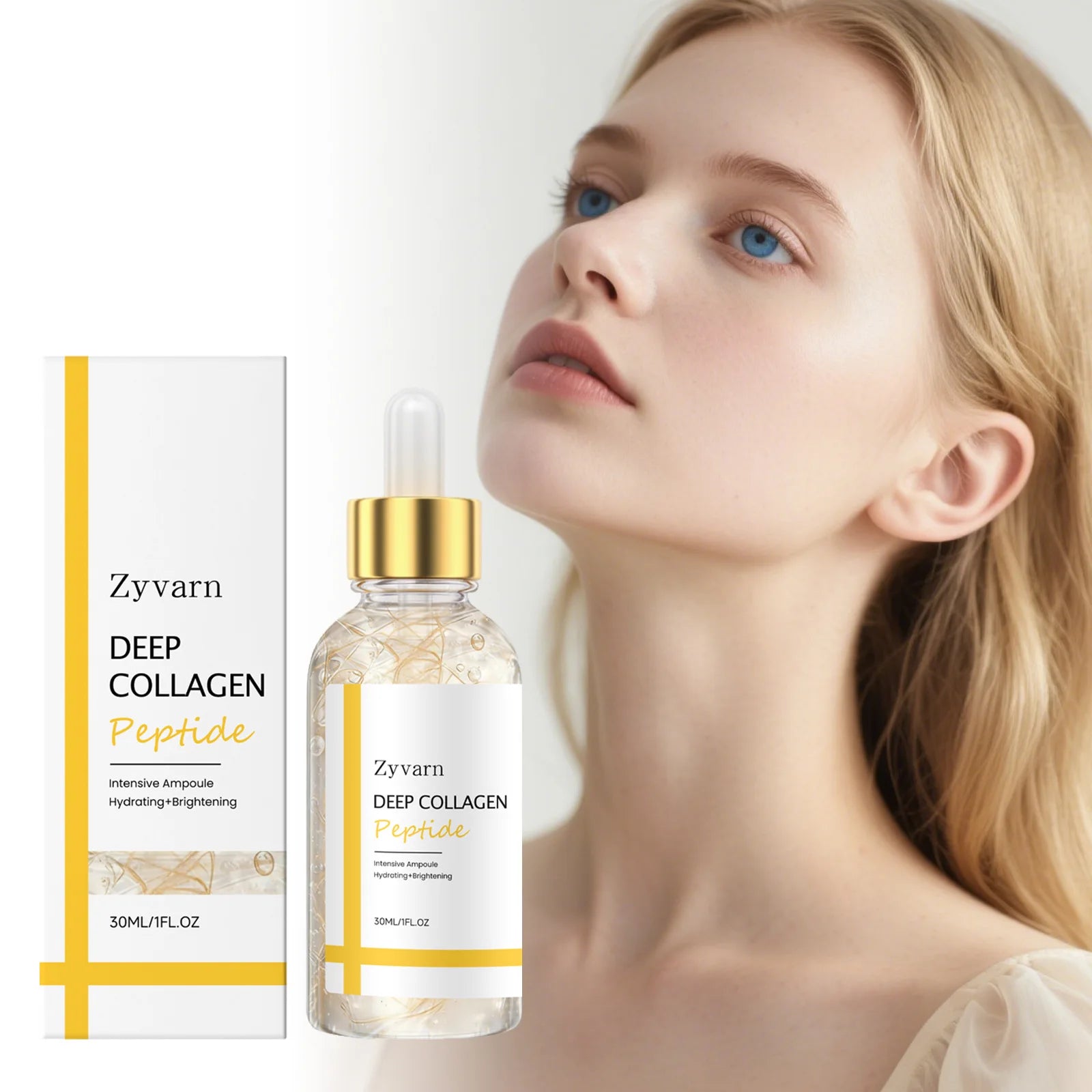 Silk Peptide Intensive Lifting Serum Rejuvenate Skin Enhance Elasticity Anti Wrinkles Serum Collagen Peptide Firming Skin Care Peaceful Pleasures Health and Wellness