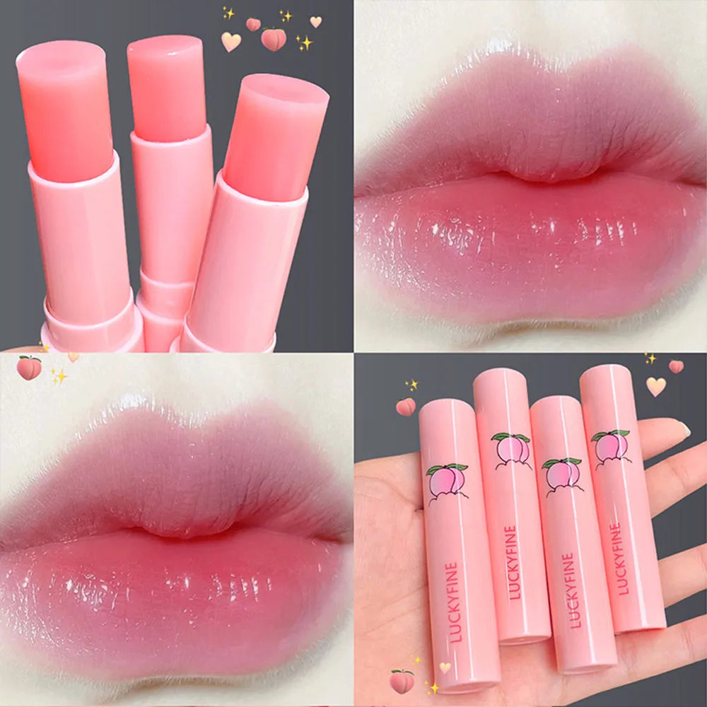 Peach Lip Balm – Color-Changing Moisturizing Lip Care 2.8g