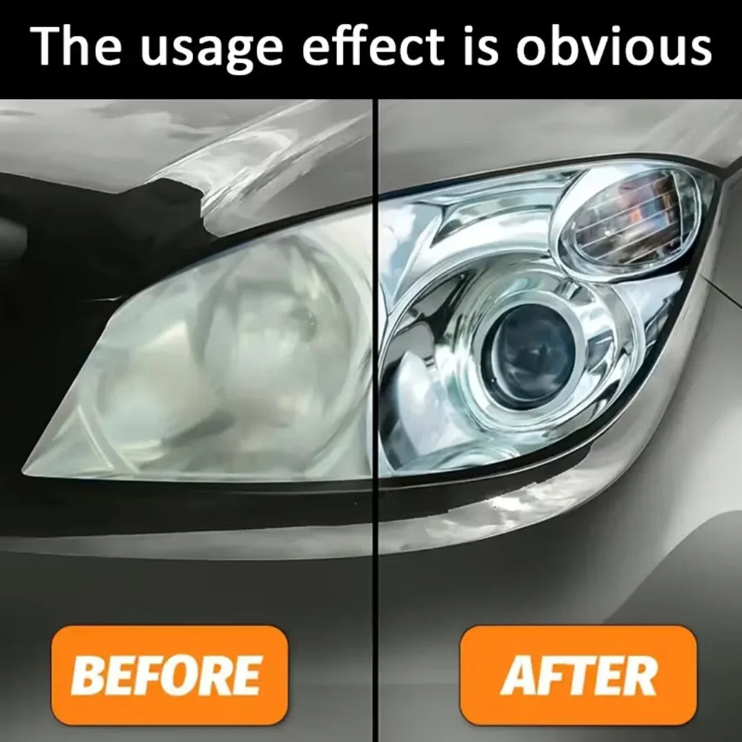 Car Headlight Restoration Polish 40ml | Anti-Yellowing