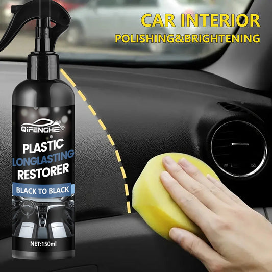 Car Plastic & Tire Restorer – Crystal Coating Dashboard Wax Plastic & Tire Restorer Oasis Select
