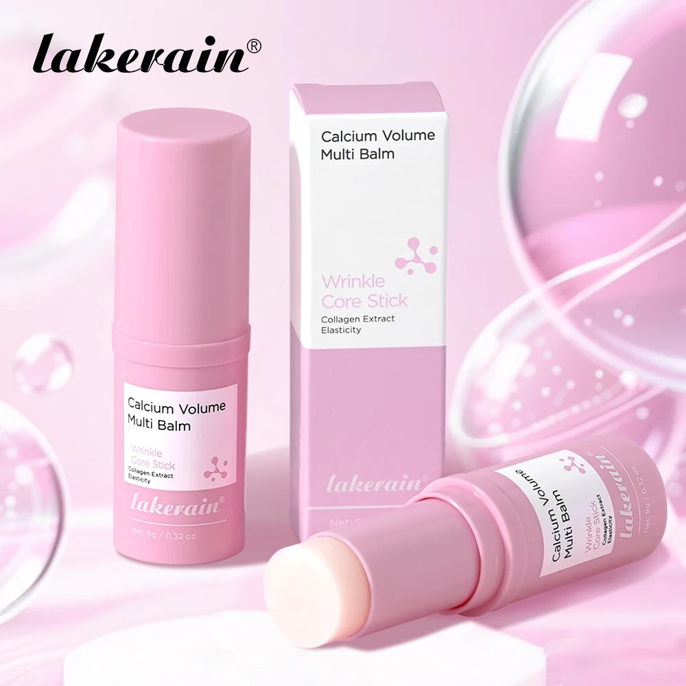 Lakerain Calcium Volume Multi Balm Improve Eye Wrinkle Cream Texture Non-Sticky Deep Moisturizing Brightens Soothes Eye Skin Peaceful Pleasures Health and Wellness