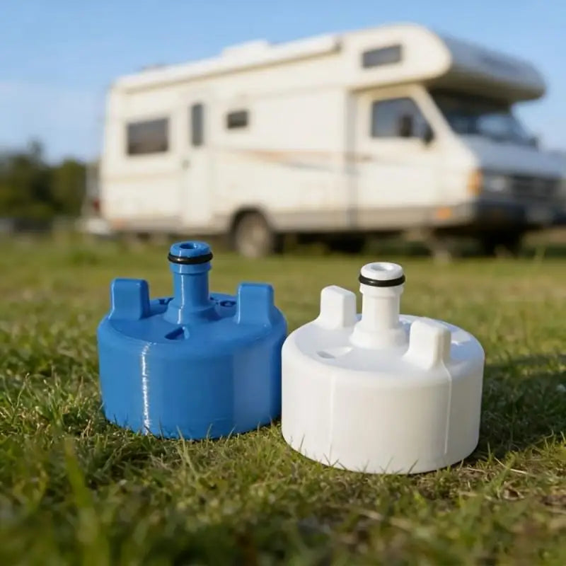 RV Water Filler Inlet Adapters with Sealing Rubber Gaskets Portable Camper Fresh Tank Filling Ports Replacement Connectors Peaceful Pleasures Health and Wellness