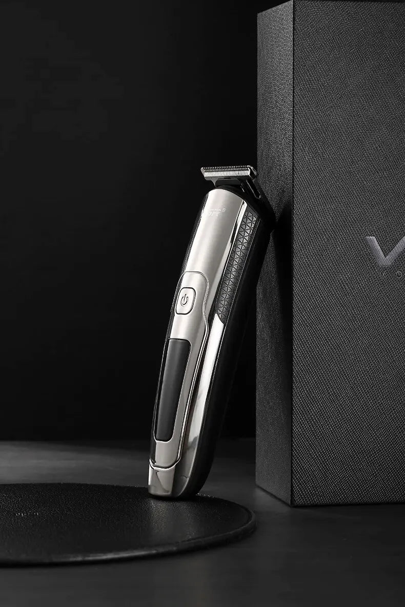 VGR Electric Razor Full Body Wash Lightweight Hair Clipper for Men Fine Tuning LED Display Electric Clipper V-072 Peaceful Pleasures Health and Wellness