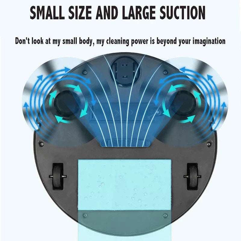 3-in-1 Smart Robot Vacuum – Sweep, Vacuum & Mop for Home