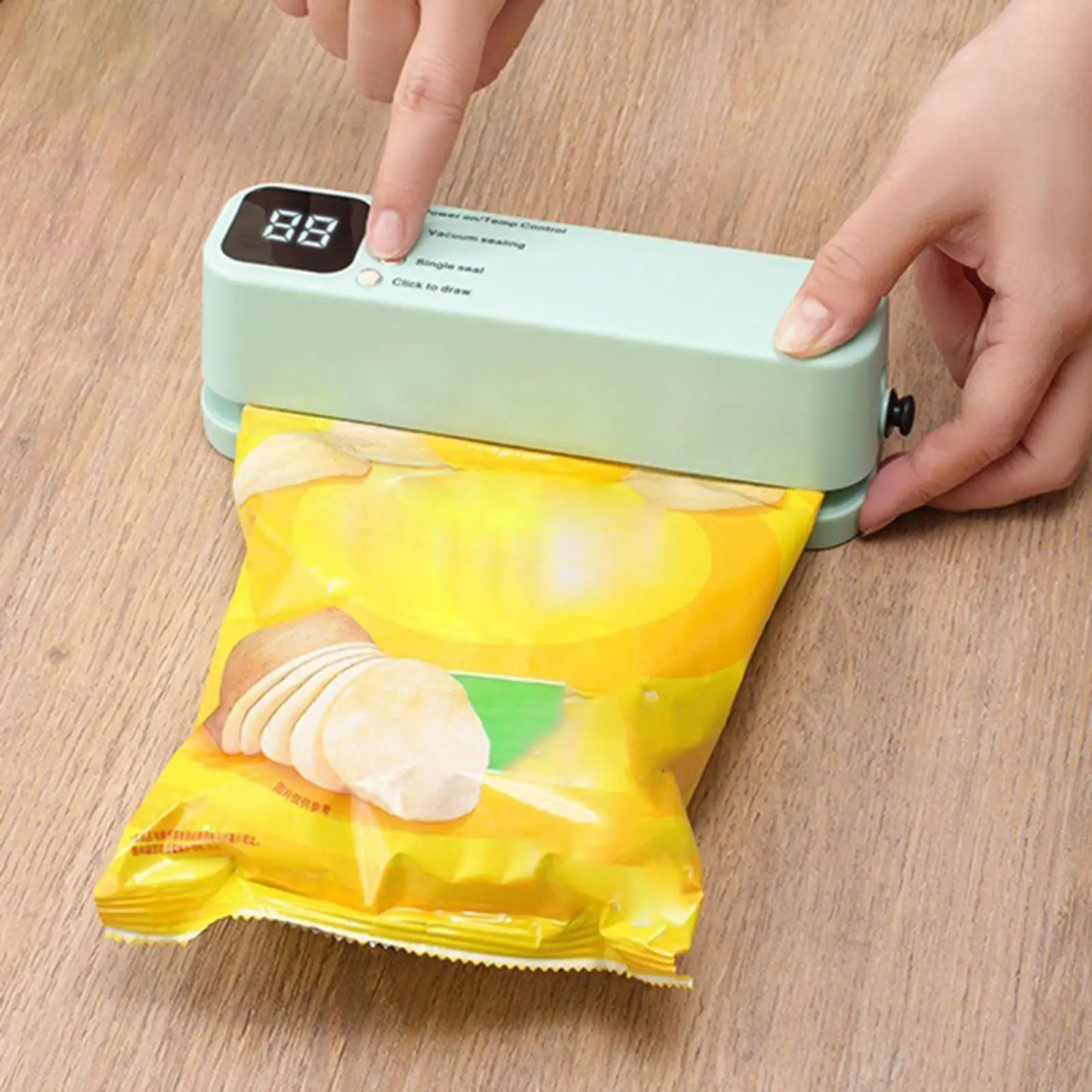 Portable USB Rechargeable Vacuum Sealer – Compact Food Sealer Vacuum Sealer Peaceful Pleasures Health and Wellness