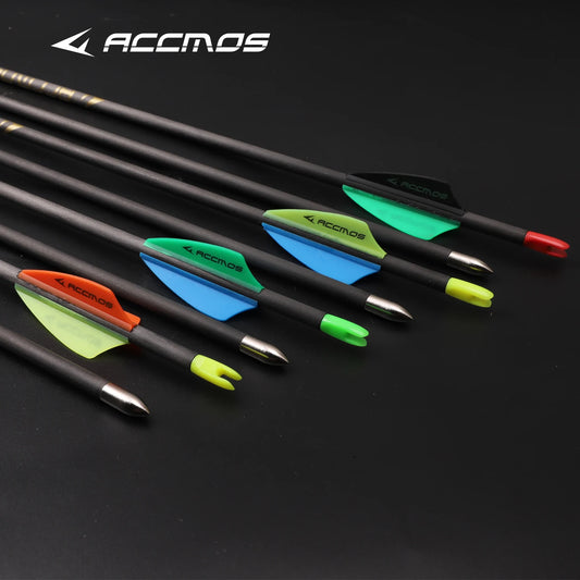 24 36 Beginner Practice Archery Pure Carbon Arrow Spine300 400 500 Peaceful Pleasures Health and Wellness 24pc sp350
