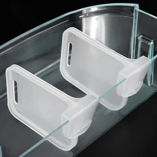 Kitchen Shelf Organizer Bathroom Accessories 2/4/6pcs Rack & Organization Expandable Plastic Home. Bottle Refrigerator Divider Peaceful Pleasures Health and Wellness