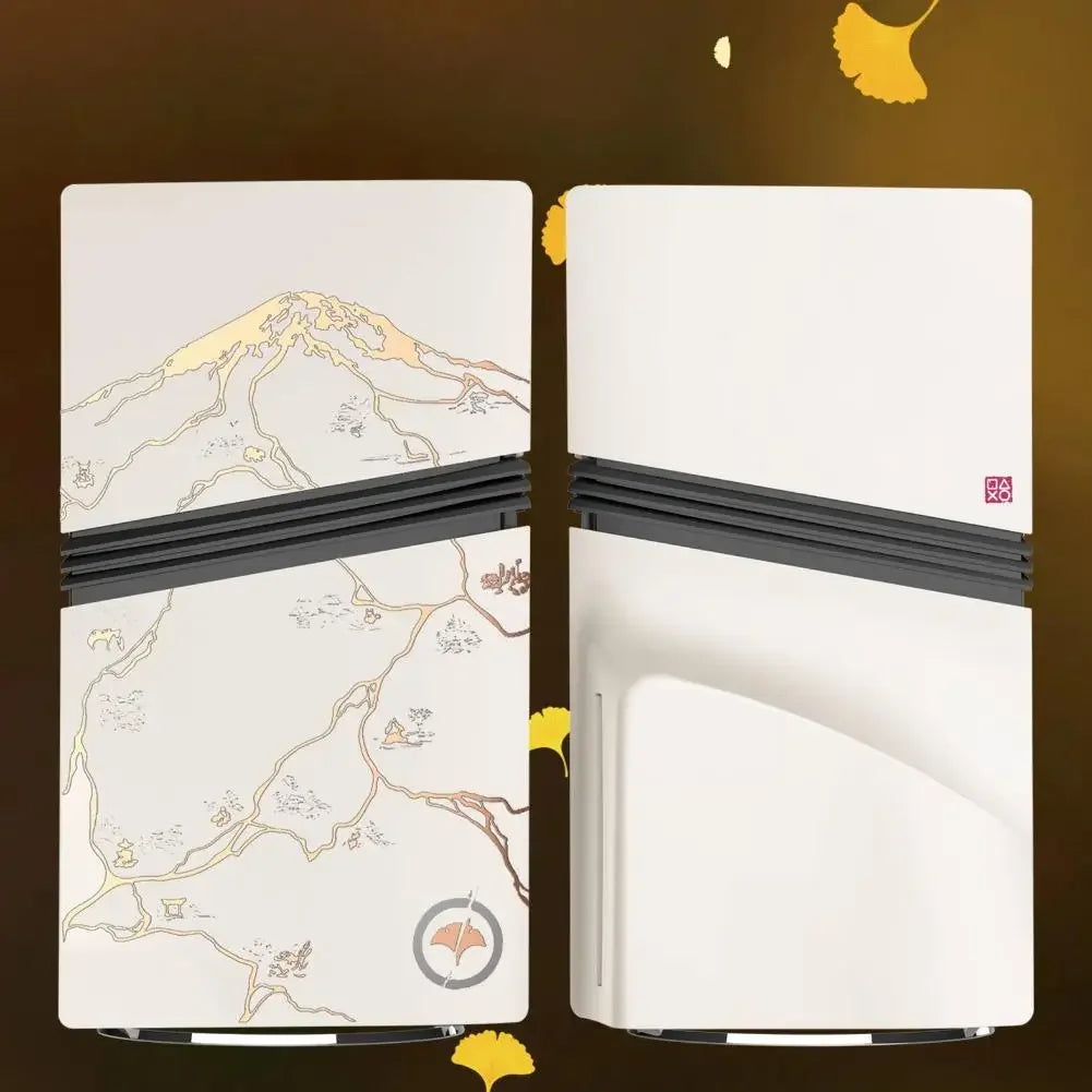 New Faceplates for PS5 Slim Disc Edition For PS5 Pro Console Protective Cover Hard Plastic Replacement Shell Yotei Accessories Peaceful Pleasures Health and Wellness