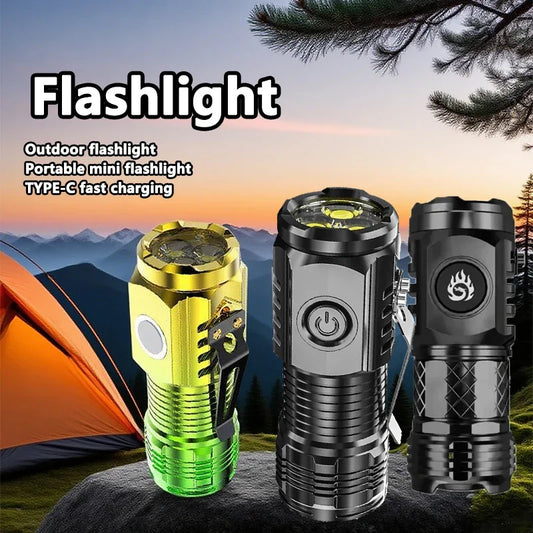 KDULIT Mini LED Flashlight – Rechargeable, 1000LM, Waterproof LED Flashlight Oasis Select