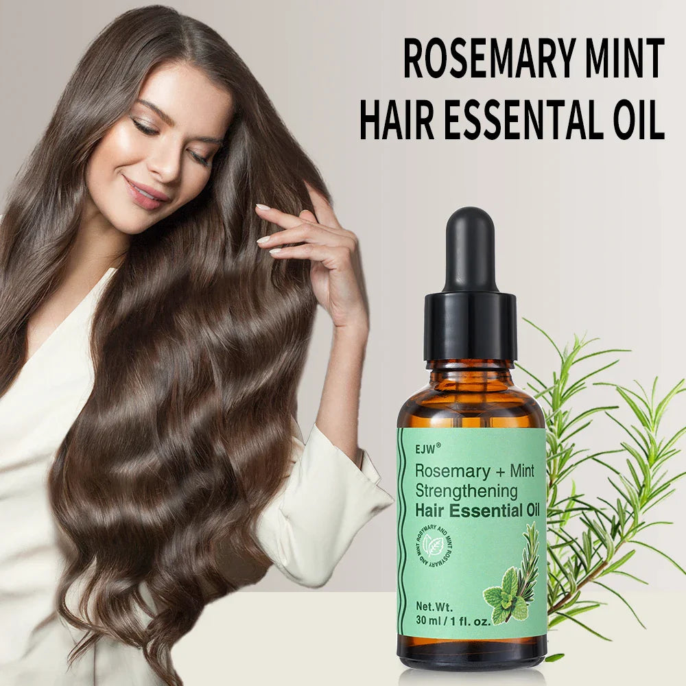 Rosemary & Mint Hair Oil – Dry, Damaged & Frizzy Hair