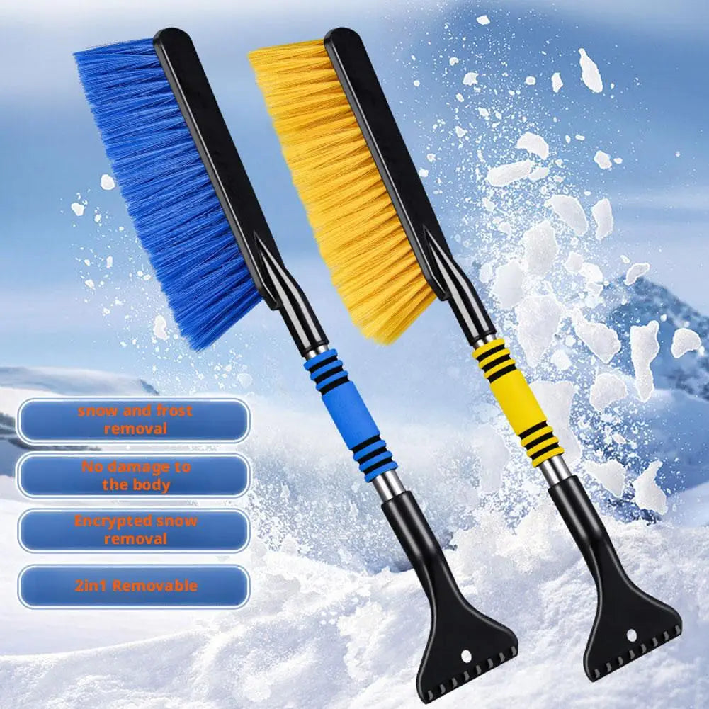 Extendable Car Snow Brush & Ice Scraper | 70–85cm Adjustable