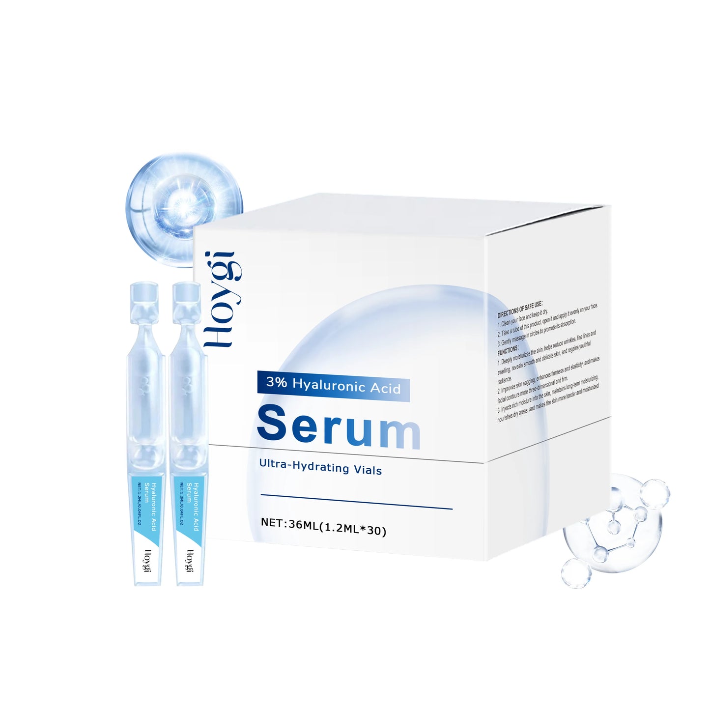 Hyaluronic Acid Serum – Moisturizing & Brightening Ampule 36ml