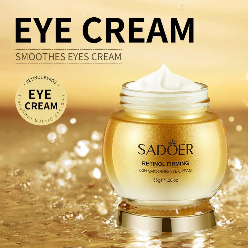 Sadoer Retinol Eye Cream – Firming, Smoothing & Moisturizing