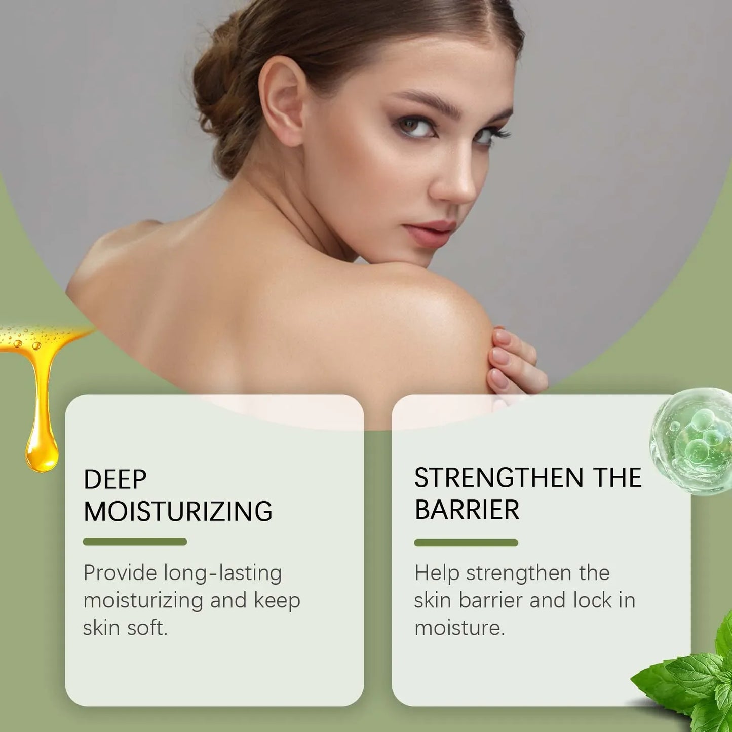 Eelhoe Olive Bath Oil – Moisturizing Shower Oil for Dry Skin