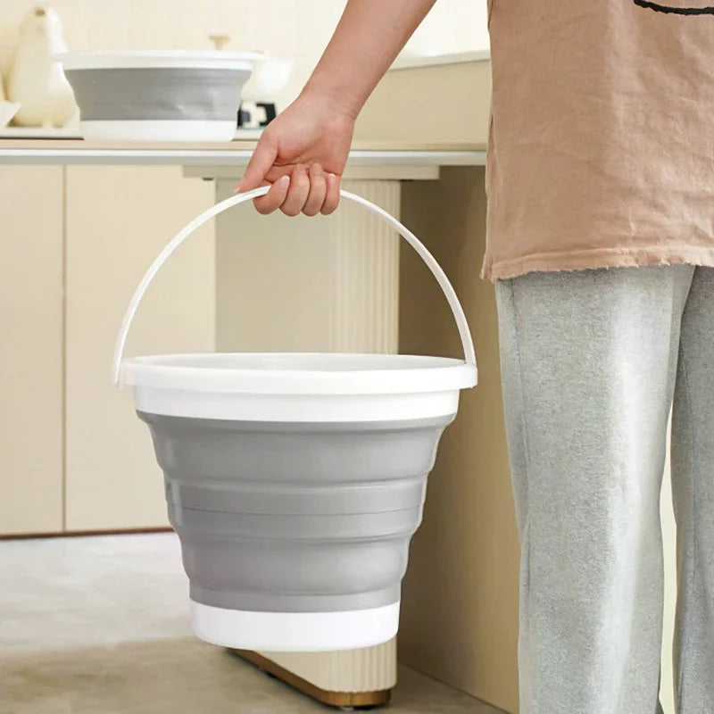Collapsible Folding Bucket 3/5/10L | Camping, Fishing & Car Wash