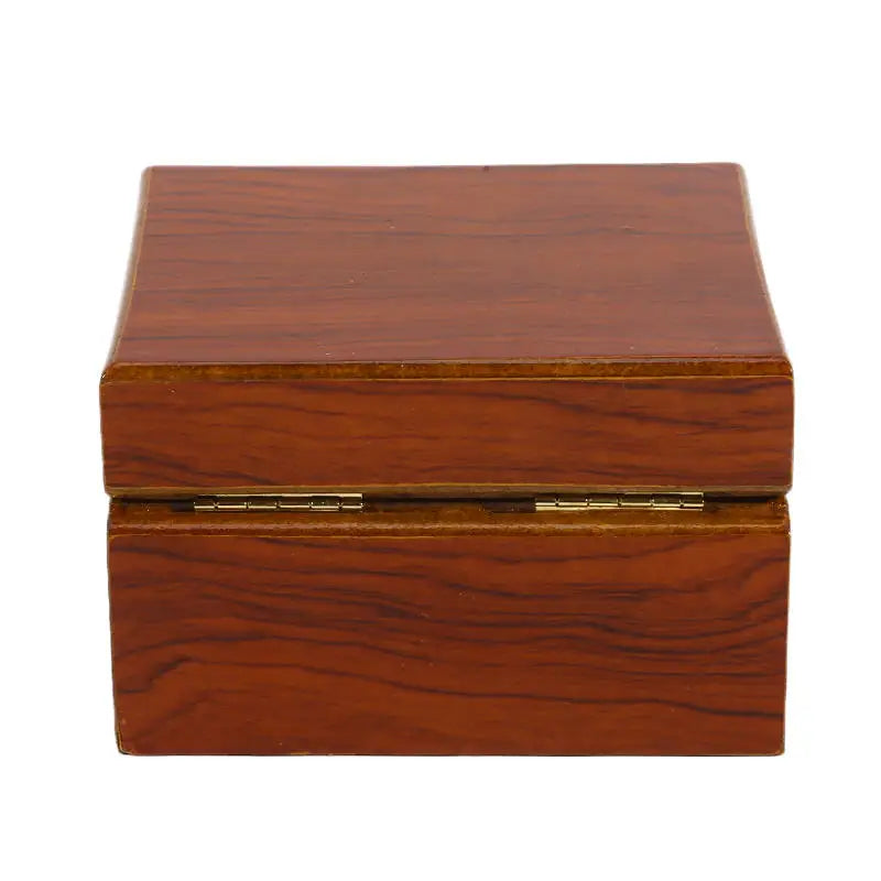 Single Watch Box High End Wooden with Pillow Luxury Travel Case for Men Wristwatch Bracelet Storage Gift Box Peaceful Pleasures Health and Wellness
