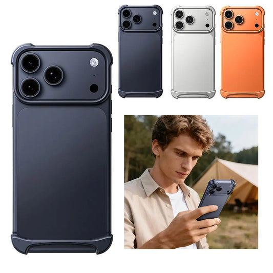 Active Touch Camera Button Matte Armor Case For IPhone 17 Air 17Pro Max Translucent Hybrid Shockproof Hard Phone Cover Peaceful Pleasures Health and Wellness