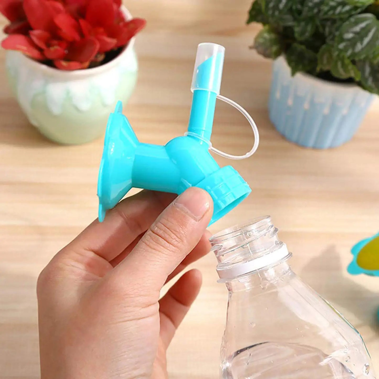 Sunflower Bottle Lid Sprinkler – 2-in-1 Garden Watering Nozzle
