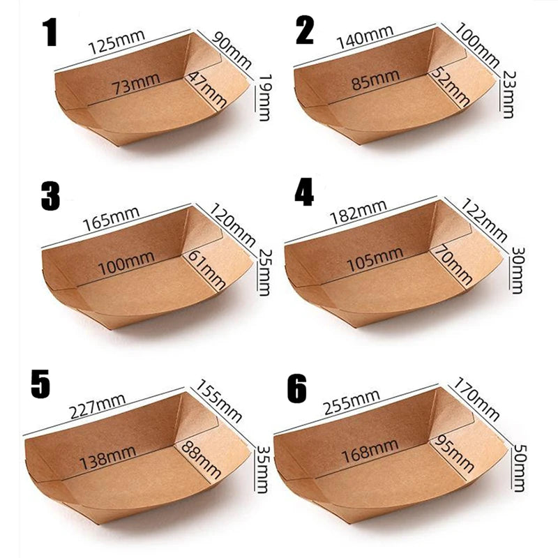 50pcShushi Wood Boat Natural Bamboo Disposable Kayak Salad Dessert Pine Cake Boat Snack Bowl Mat Sushi Plate Tray Party Supplies Peaceful Pleasures Health and Wellness