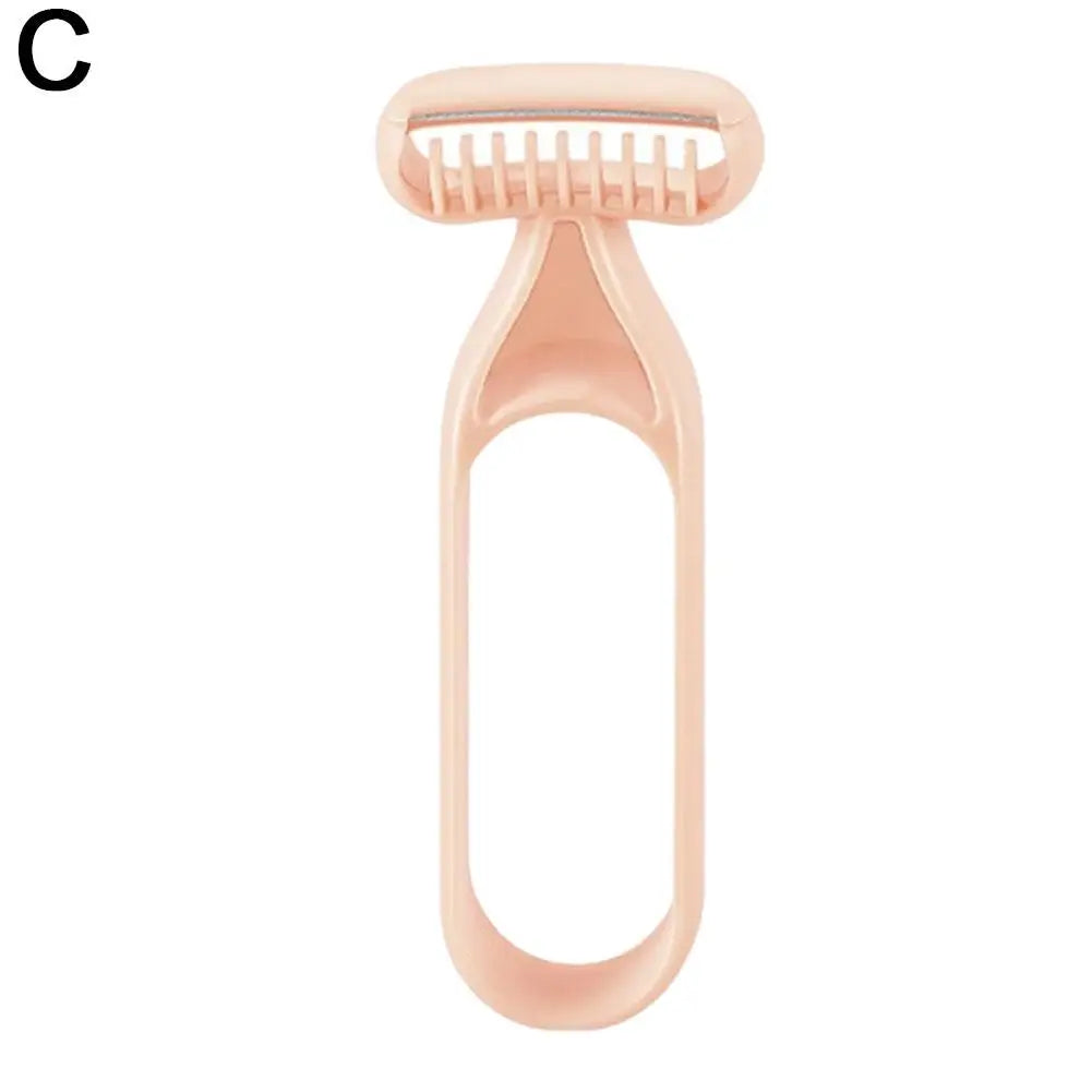 Women's Manual Body Razor – Skin-Safe Hair Removal Shaver for Armpit, Leg, Arm & Bikini Line Peaceful Pleasures Health and Wellness pink