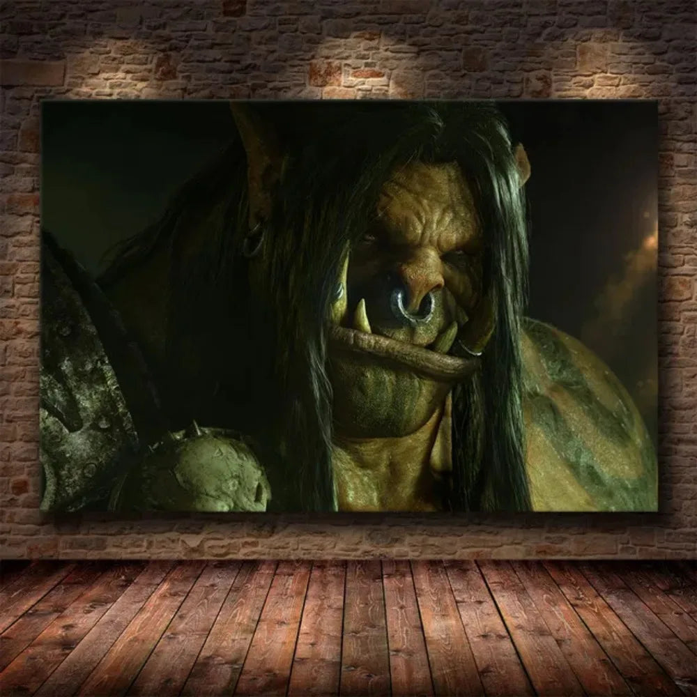 World of Warcraft HD Canvas Wall Art Poster | Unframed Print