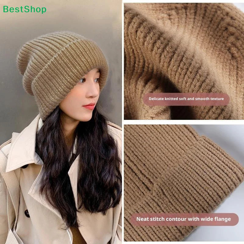 Winter Knit Beanie Hat | Unisex Warm Stacking Cap for Men & Women