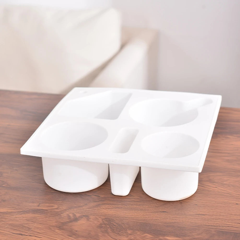 A36T-Car Cup Holder Removable Couch Drink Holder Couch Organizer Handy Couch Tray Wooden Bed Cup Holder For Boat Bed Sofa Peaceful Pleasures Health and Wellness
