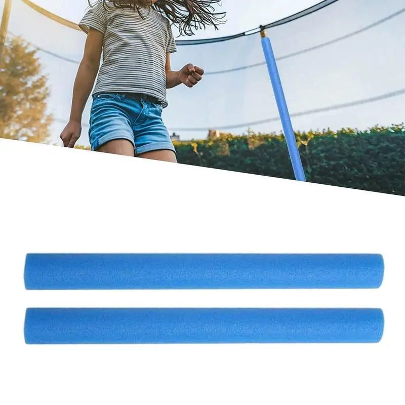 12pcs Trampolines Enclosures Foams Sleeves Replacement Trampolines Protective Poles Cover Paddings for Safety Protections Peaceful Pleasures Health and Wellness