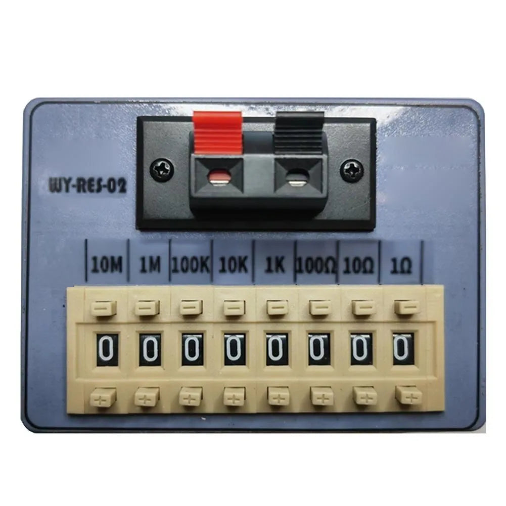 WY-RES-01 Resistance Box Dial Programming Electrical Equipment