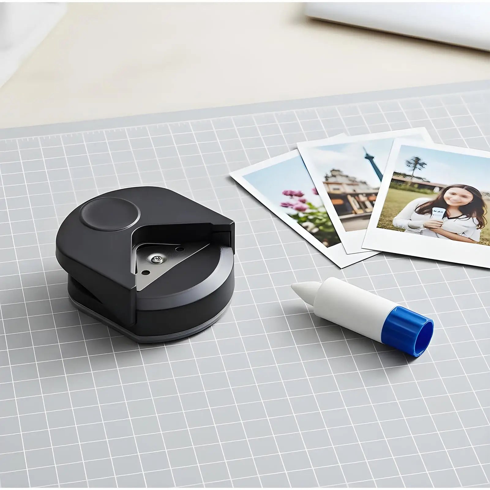 R4mm Corner Rounder Punch Portable Round Corner Cutter Professional Edge Rounding Tool for Paper Craft, Cardstock Photo Laminate Peaceful Pleasures Health and Wellness