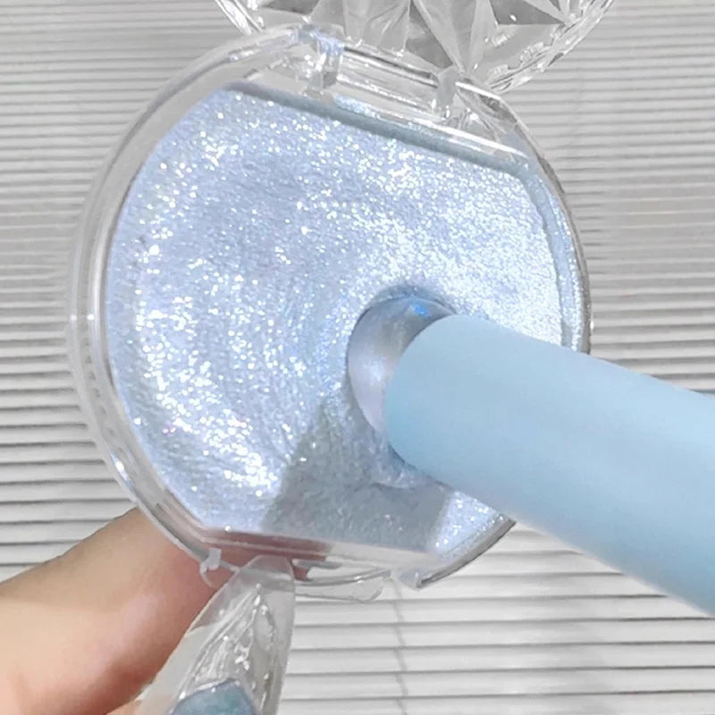 Glitter Highlighter Face Shimmer – Waterproof Pearlescent Makeup