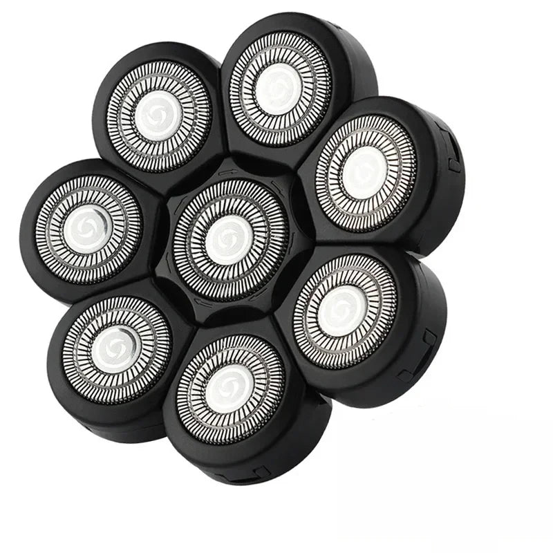 8D Floating Electric Shaver Replacement Head – Washable Blade Kit