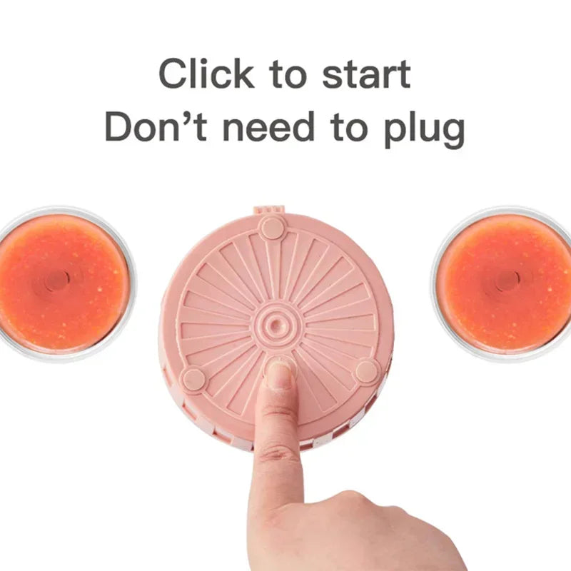Household Mini Juicer Fruit Milkshake Blender Wireless Juicer Portable Electric Multi-function Powerful Speed Regulation Peaceful Pleasures Health and Wellness