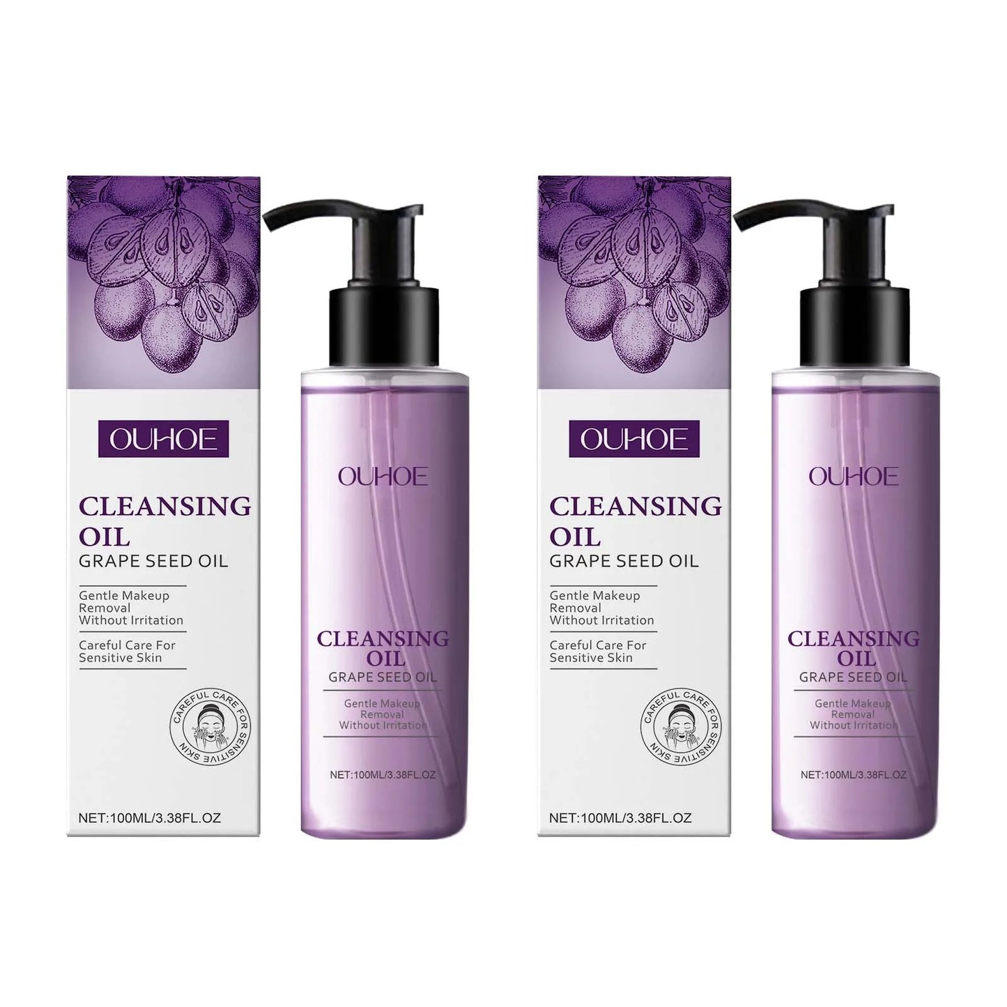 Grape Seed Cleansing Oil Makeup Remover – Sensitive Skin