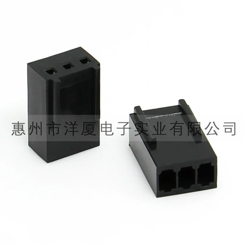20sets Black 2510 KF2510 3 Pin 3Pin Fan Female PWM Power Shell Connector Housing + Female Terminal Crimp Pins Peaceful Pleasures Health and Wellness