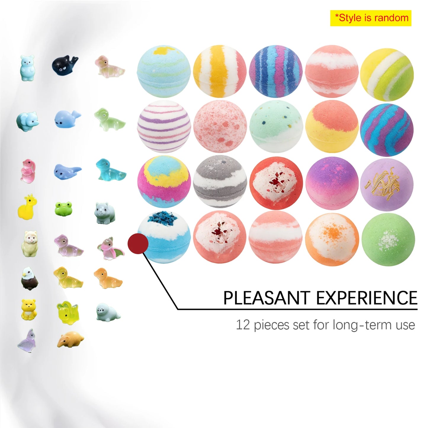 Organic Bath Bombs with Surprise Toys – Ocean Kids Gift Set
