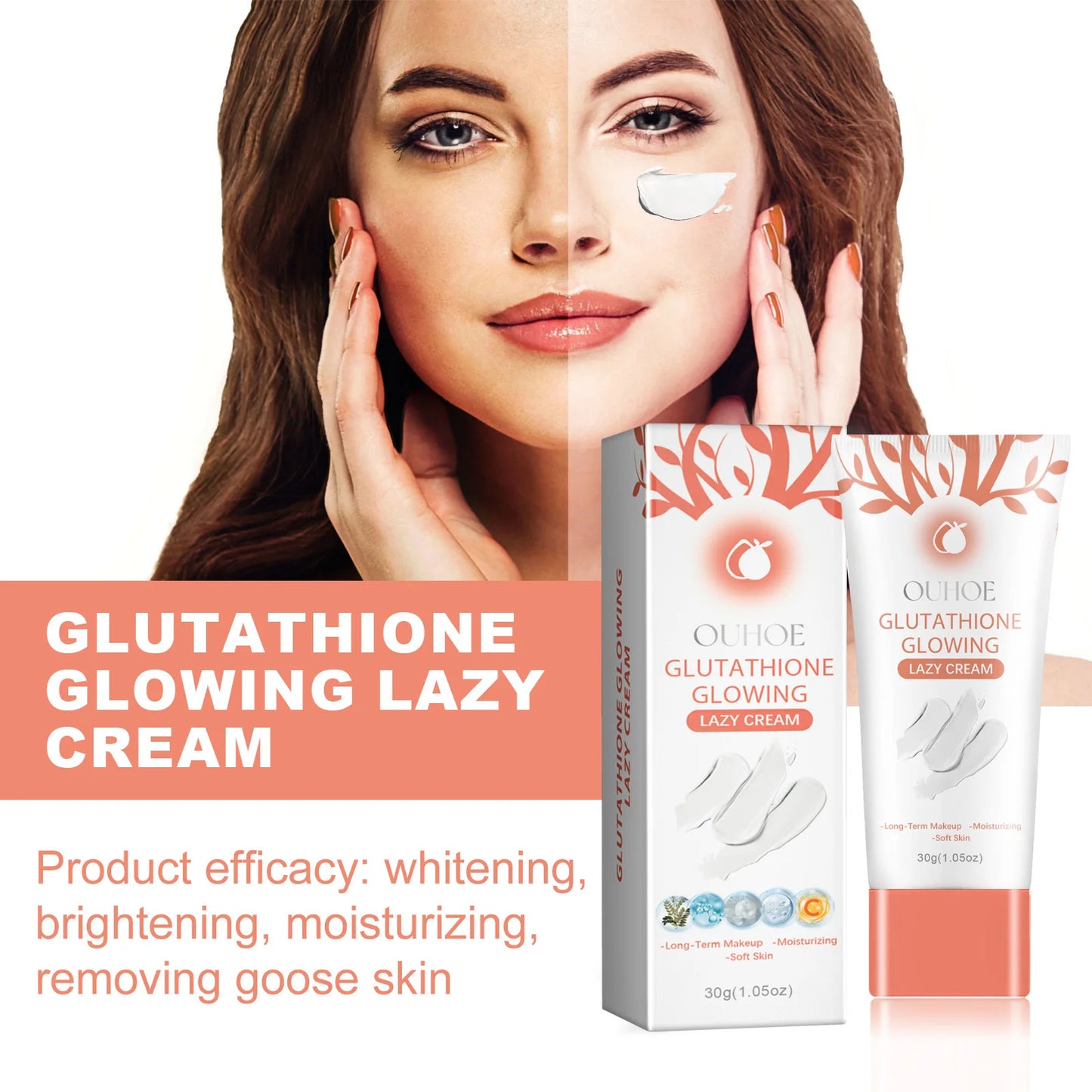 OUHOE Brightening Cream – Melanin Lightening for Thigh & Underarm