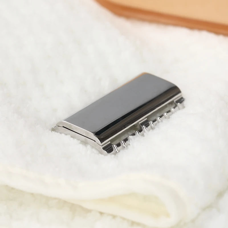 2026 YAQI Ghost 70SP Safety Razor Head 316 Stainless Steel Polished 0.7mm Blade Gap - Single Razor Head Peaceful Pleasures Health and Wellness