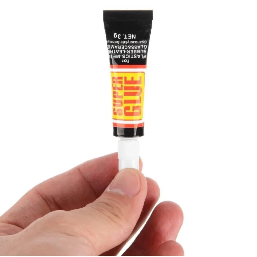 3/12 Pcs Epoxy Resin Super Glue Liquids Tube 502 Thermal Paste Shoe Repair Plastic Metal Superglue Strong Adhesive Uv Home Peaceful Pleasures Health and Wellness