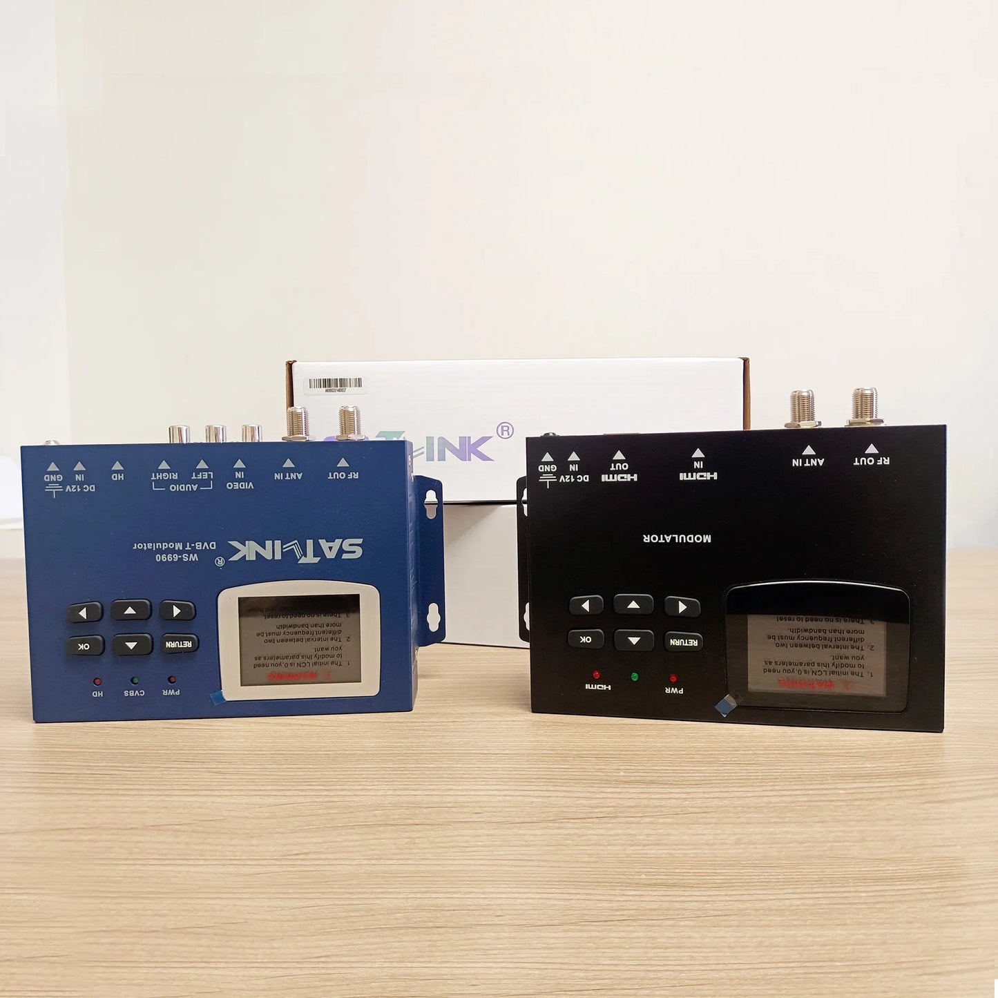HD Encoder Modulator AV/HD to RF DVB-T DVB-C ISDB-T CATV