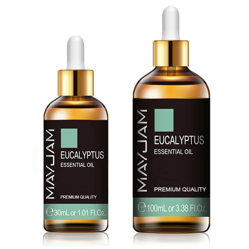 30ml 100ml Eucalyptus Lavender Essential Oil Diffuser Pure Natural Essential Oils Aromatherapy Skin Care Massage Aroma Oil Peaceful Pleasures Health and Wellness 30ml Peppermint GERMANY