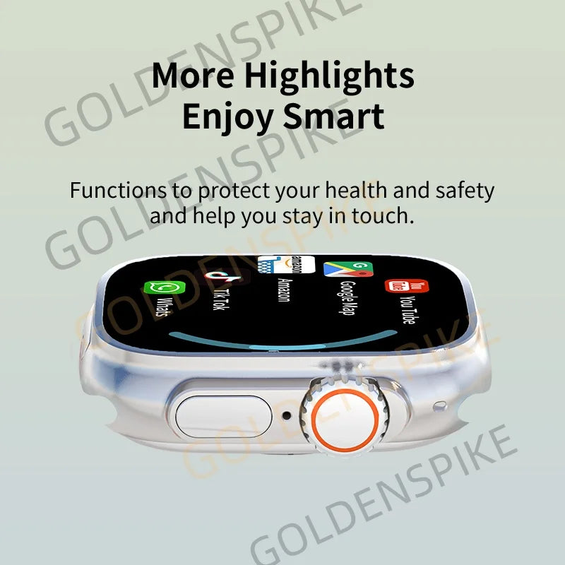 GOLDENSPIKE S10 Ultra MAX 4G Android Smartwatch | GPS & Camera