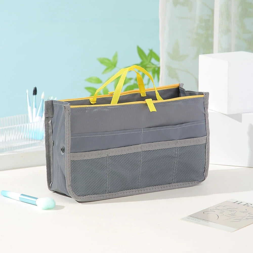Large Capacity Makeup Bag & Toiletry Organizer | Double Zipper