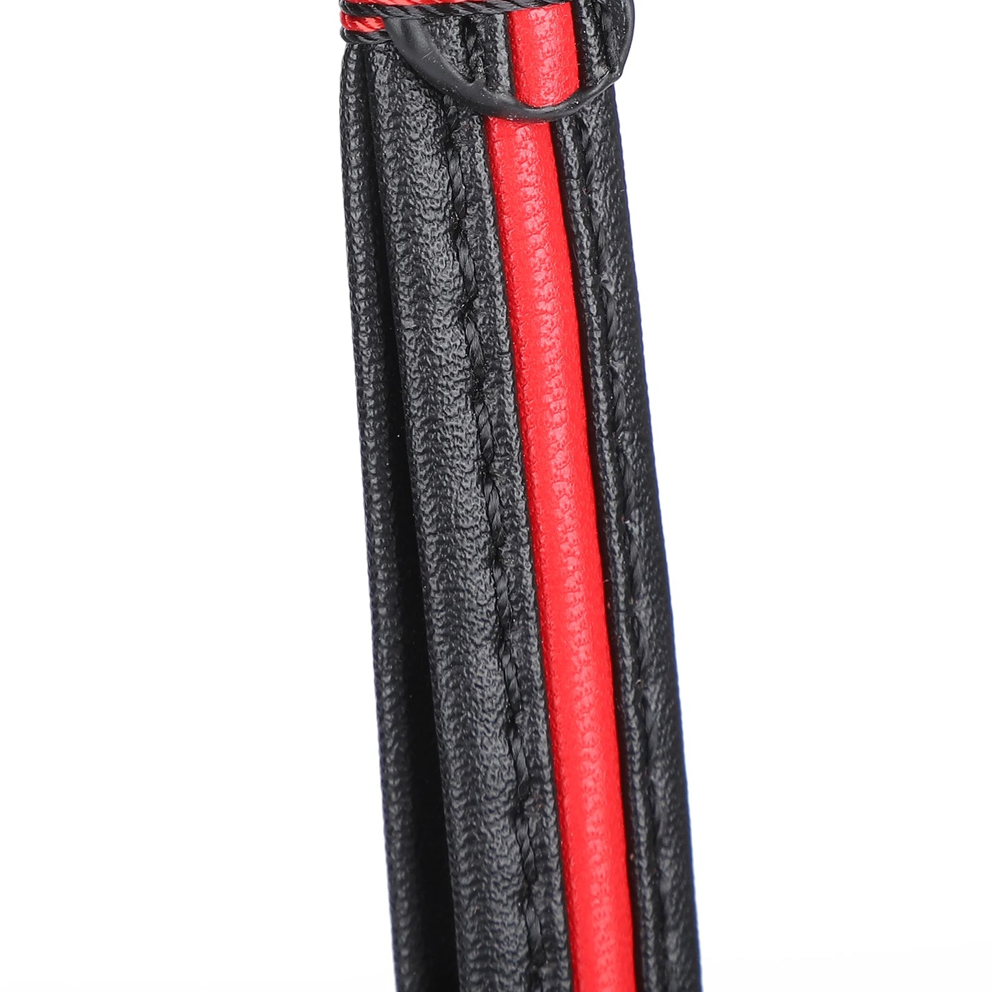 Key Chain Key Pendant Hand‑Made Faux Leather Braided High-strength Alloy for Key Couple Christmas Gifts Bag Decoration Peaceful Pleasures Health and Wellness